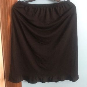 Motherhood black maternity skirt